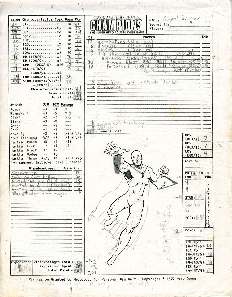 Favorite RPG Character Sheet design/layout? (1/1) - Trash Talk Board ...